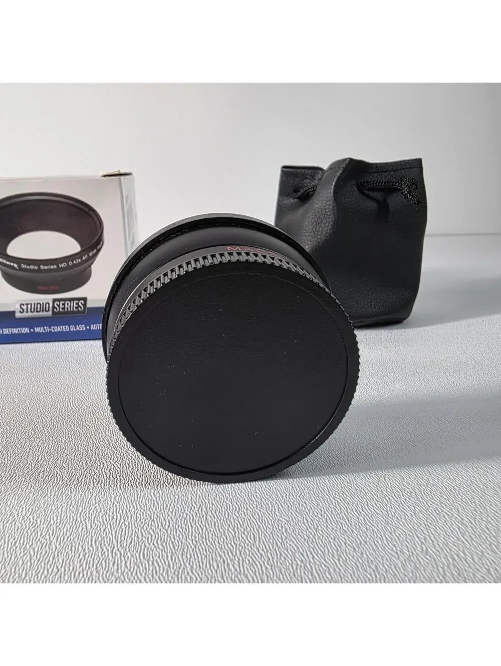 Ultimaxx Studio Series 58mm 0.43x Professional Wide Angle Lens with Macro